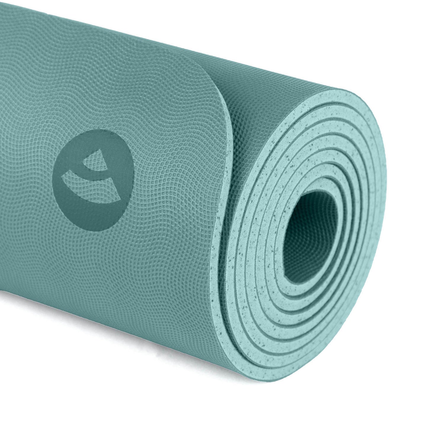 EcoPRO Natural Rubber Diamond Yoga Mat - 6mm Thick