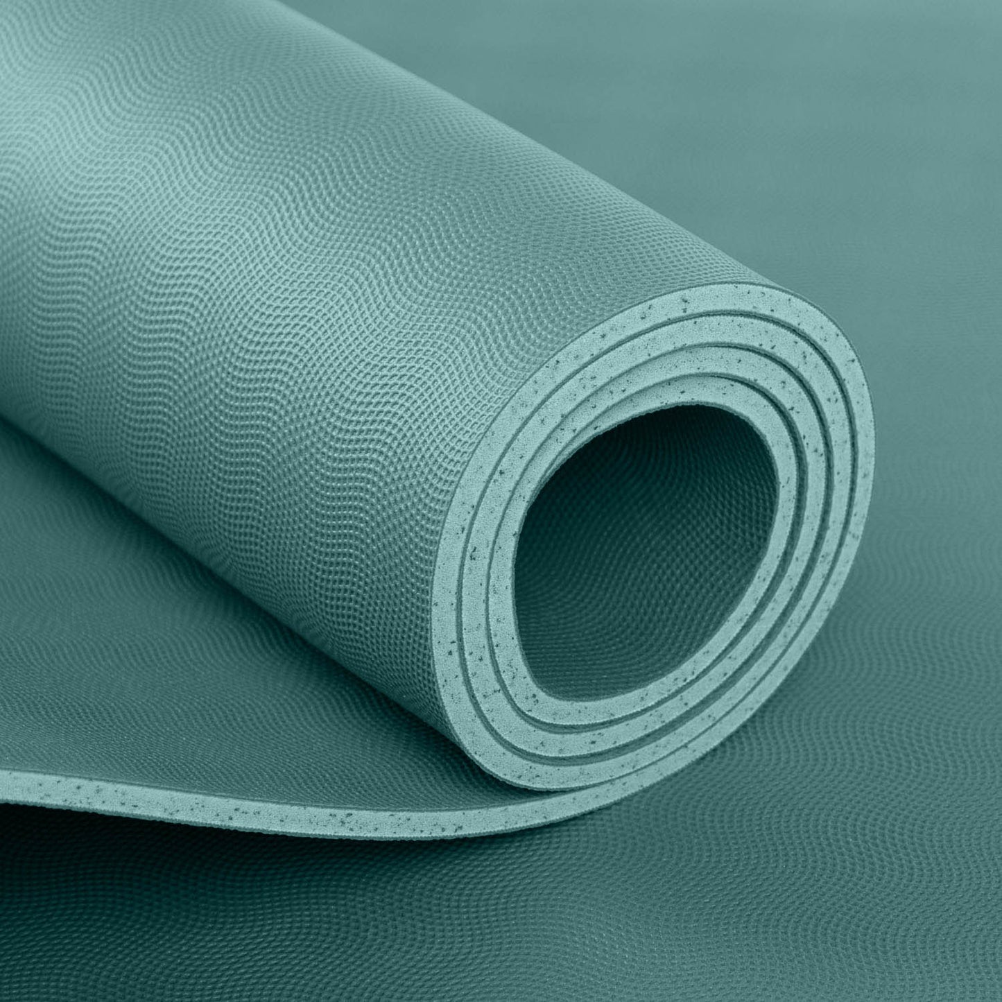 EcoPRO Natural Rubber Diamond Yoga Mat - 6mm Thick