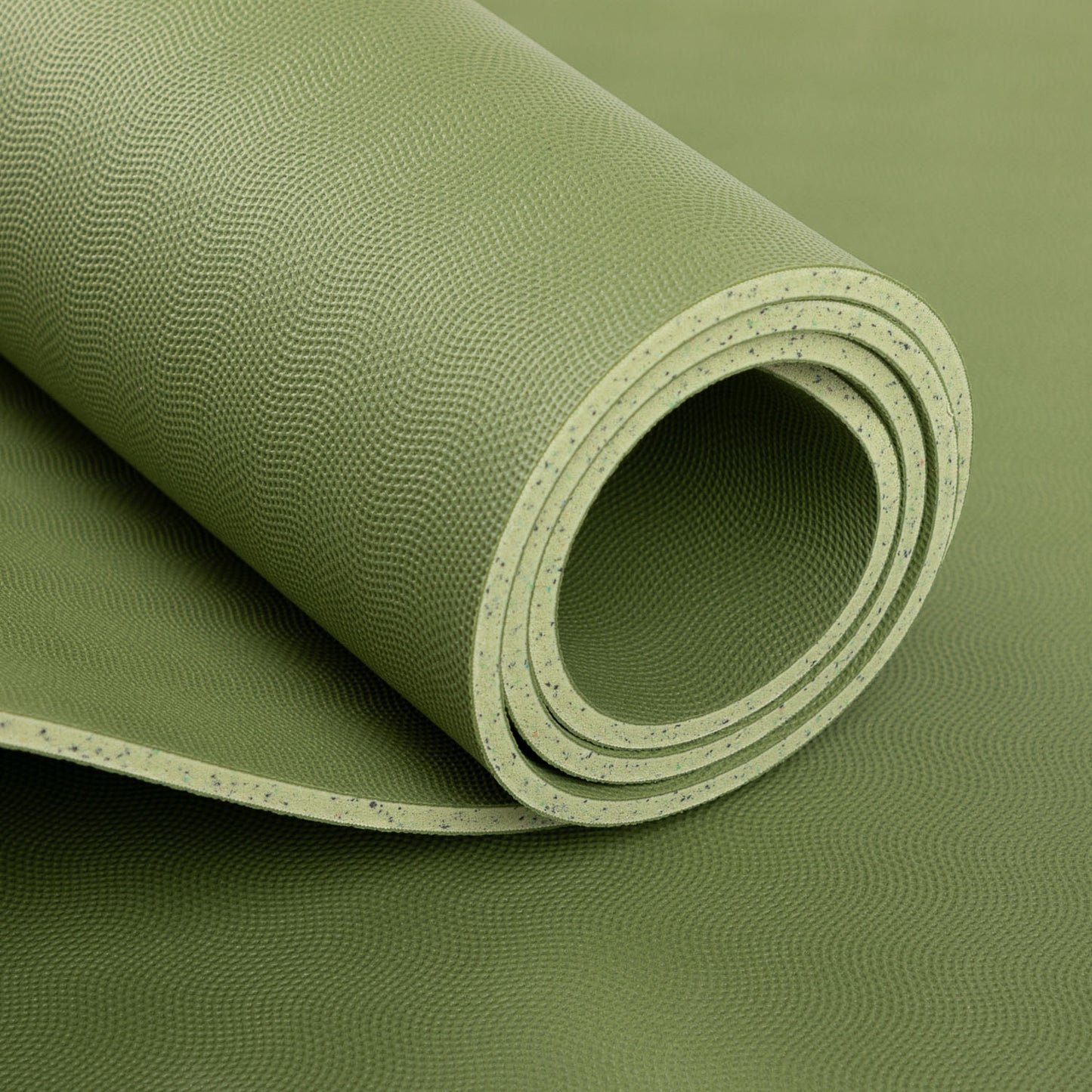 EcoPRO Natural Rubber Diamond Yoga Mat - 6mm Thick