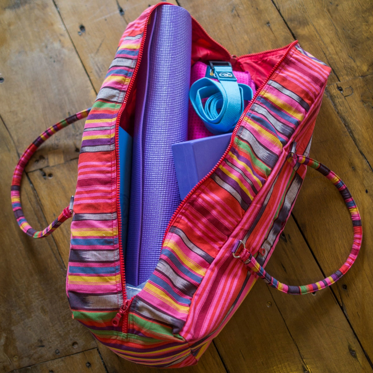 DELUXE Pink Large Yoga Equipment Bag