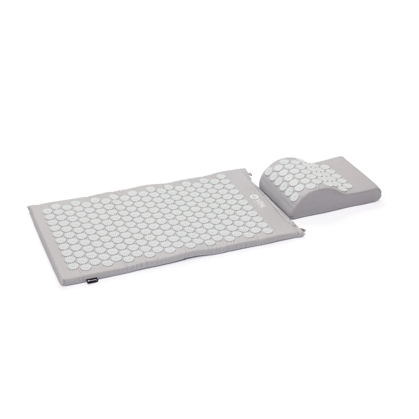 Acupressure Bed of Nails Mat and Head Cushion Pillow Set