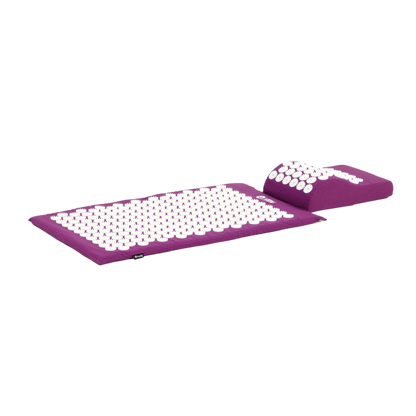 Acupressure Bed of Nails Mat and Head Cushion Pillow Set