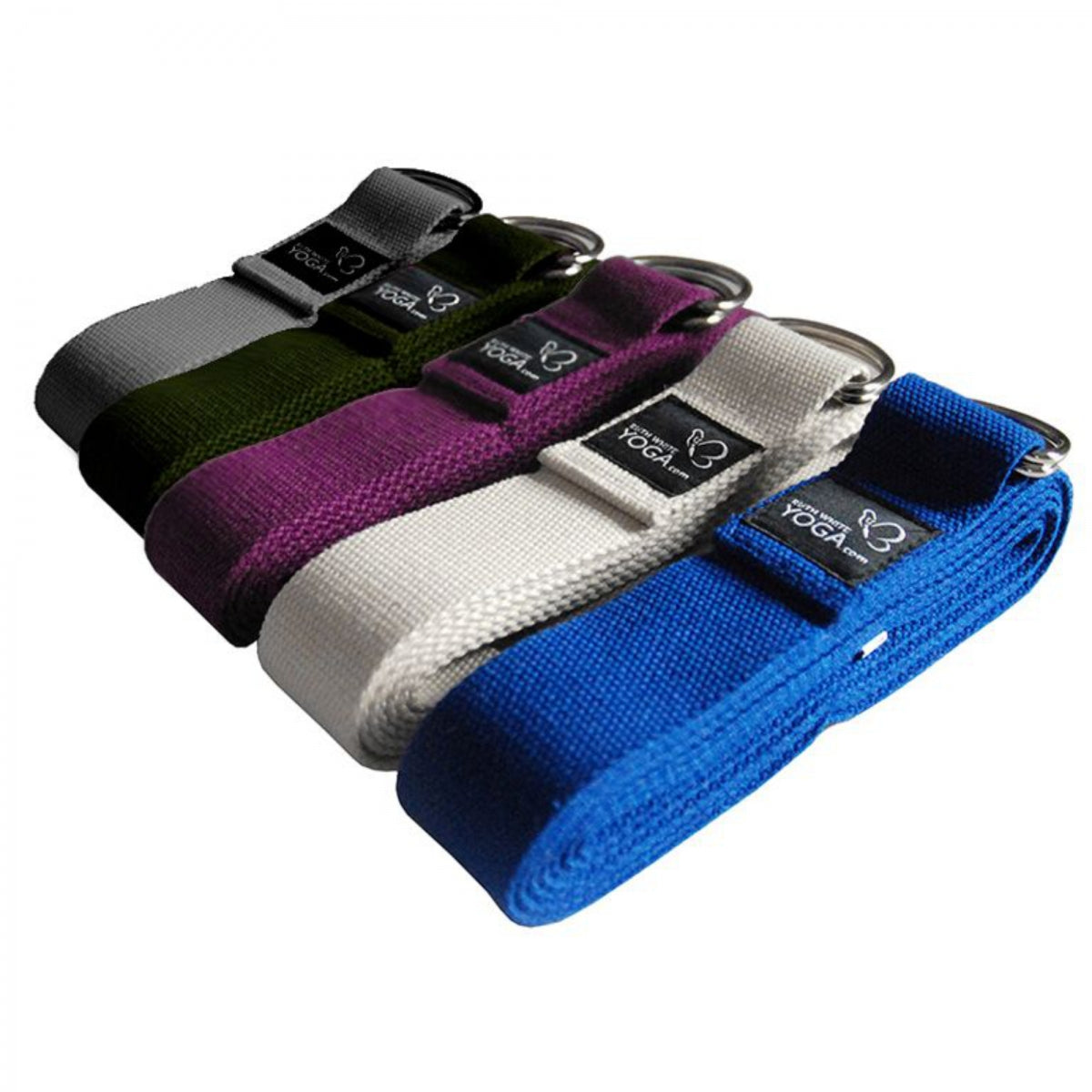 Classic Yoga Belts - Straps - 250cm - D-RING Buckle