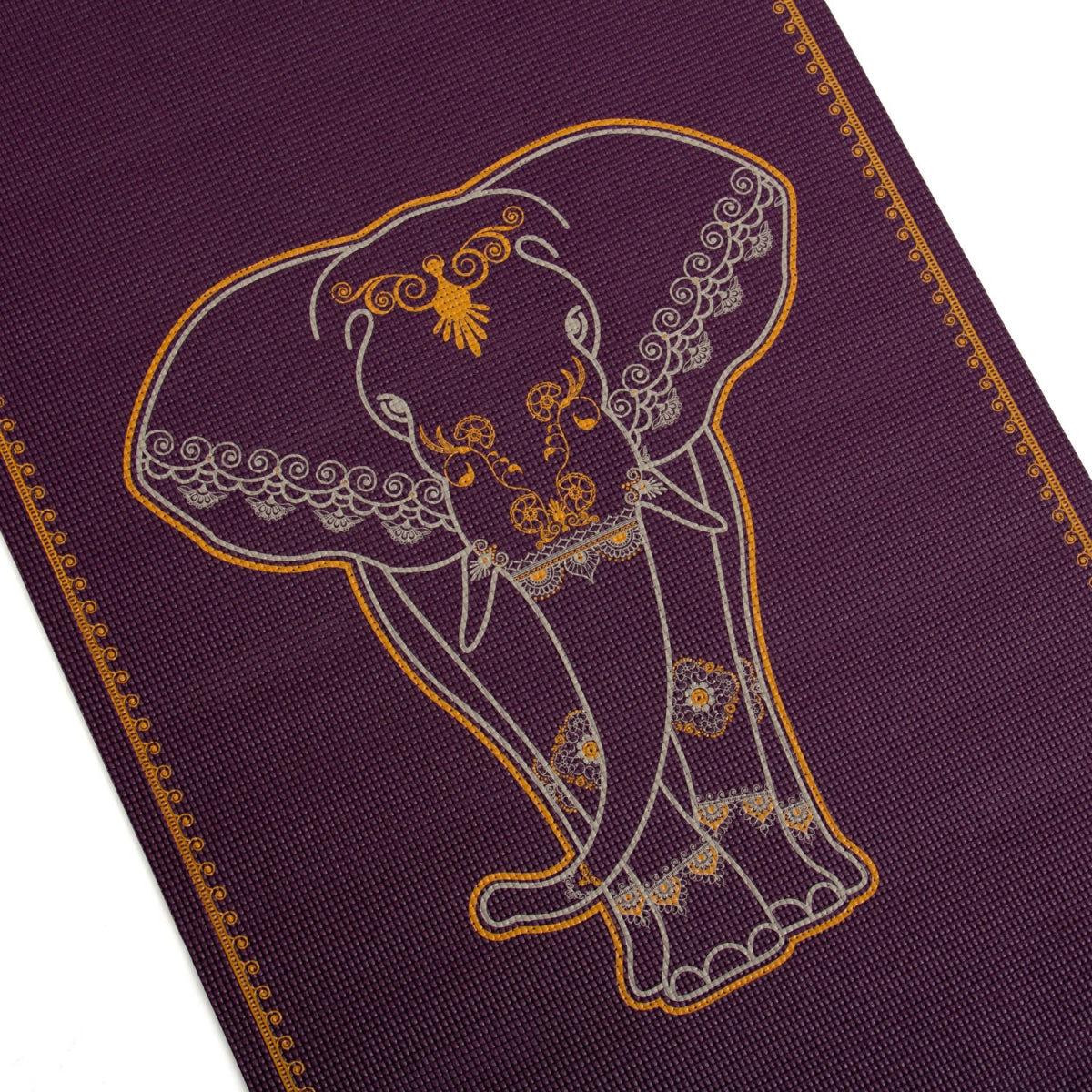 Big Elephant and Flower of Life Yoga Mats - Leela Collection