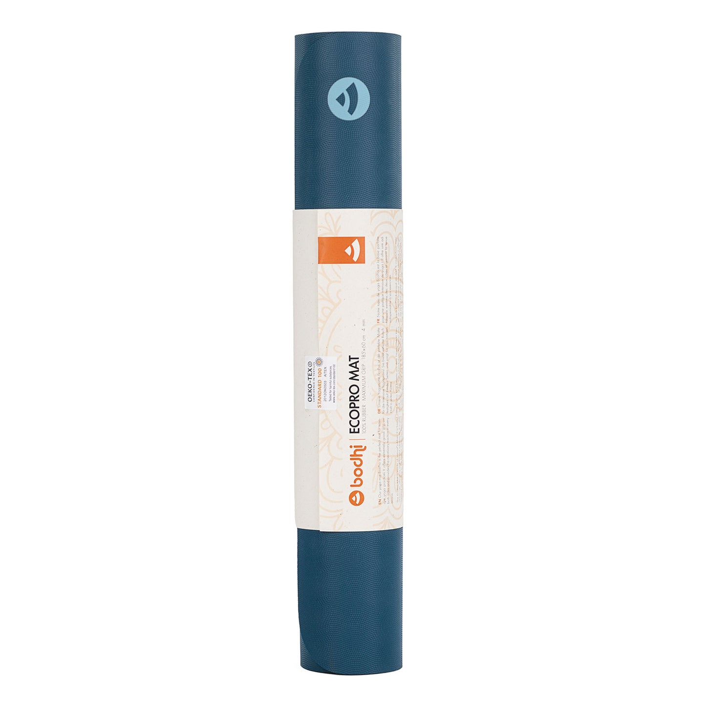 EcoPRO Natural Rubber Standard Yoga Mat - 4mm Thick