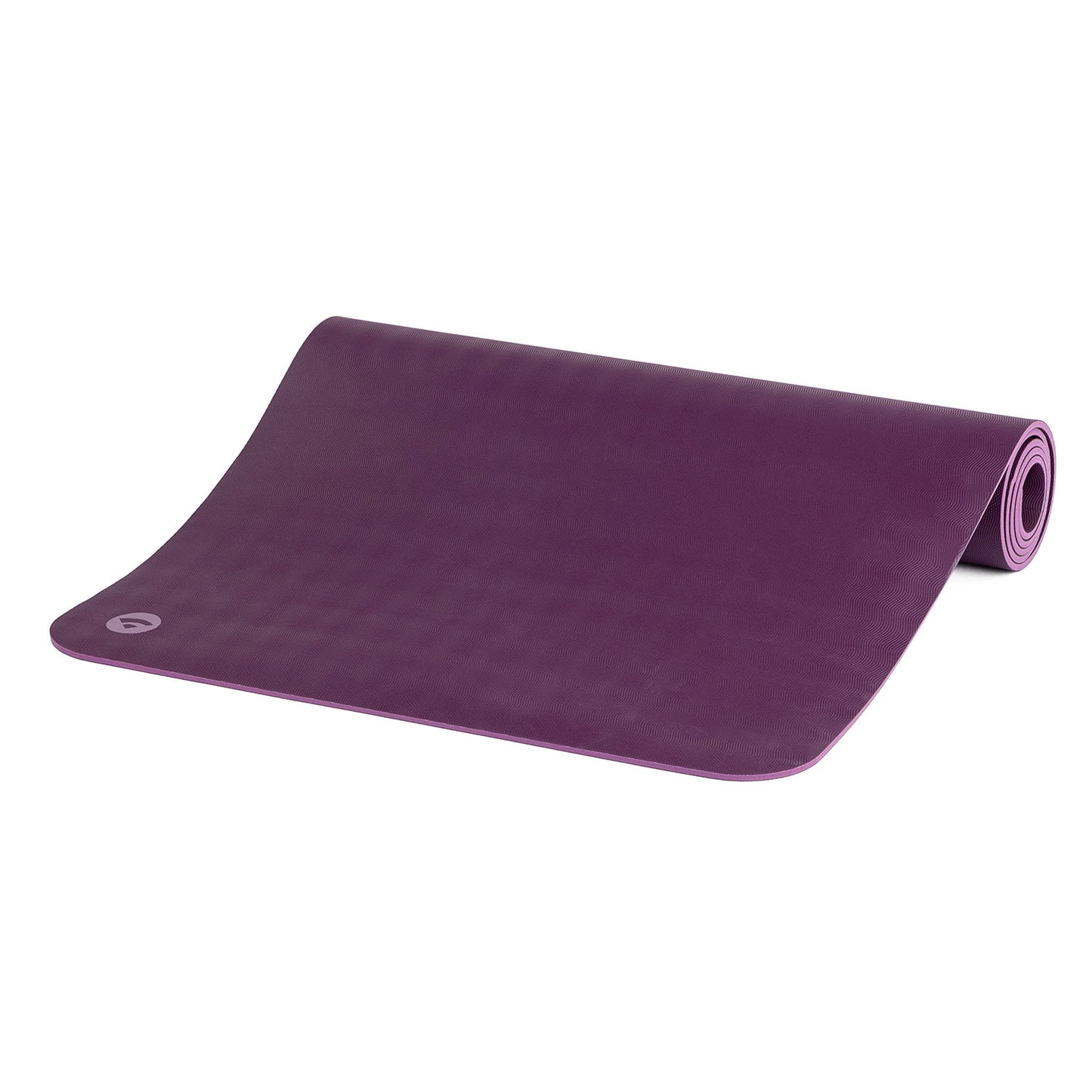 EcoPRO Natural Rubber Diamond Yoga Mat - 6mm Thick