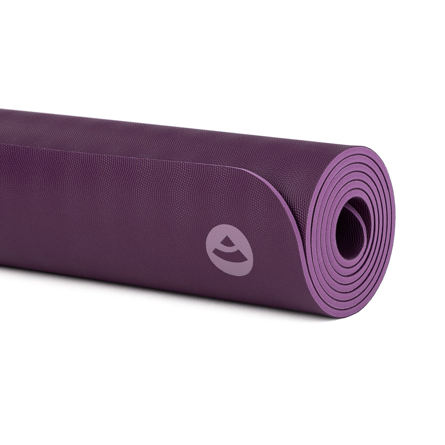 EcoPRO Natural Rubber Diamond Yoga Mat - 6mm Thick