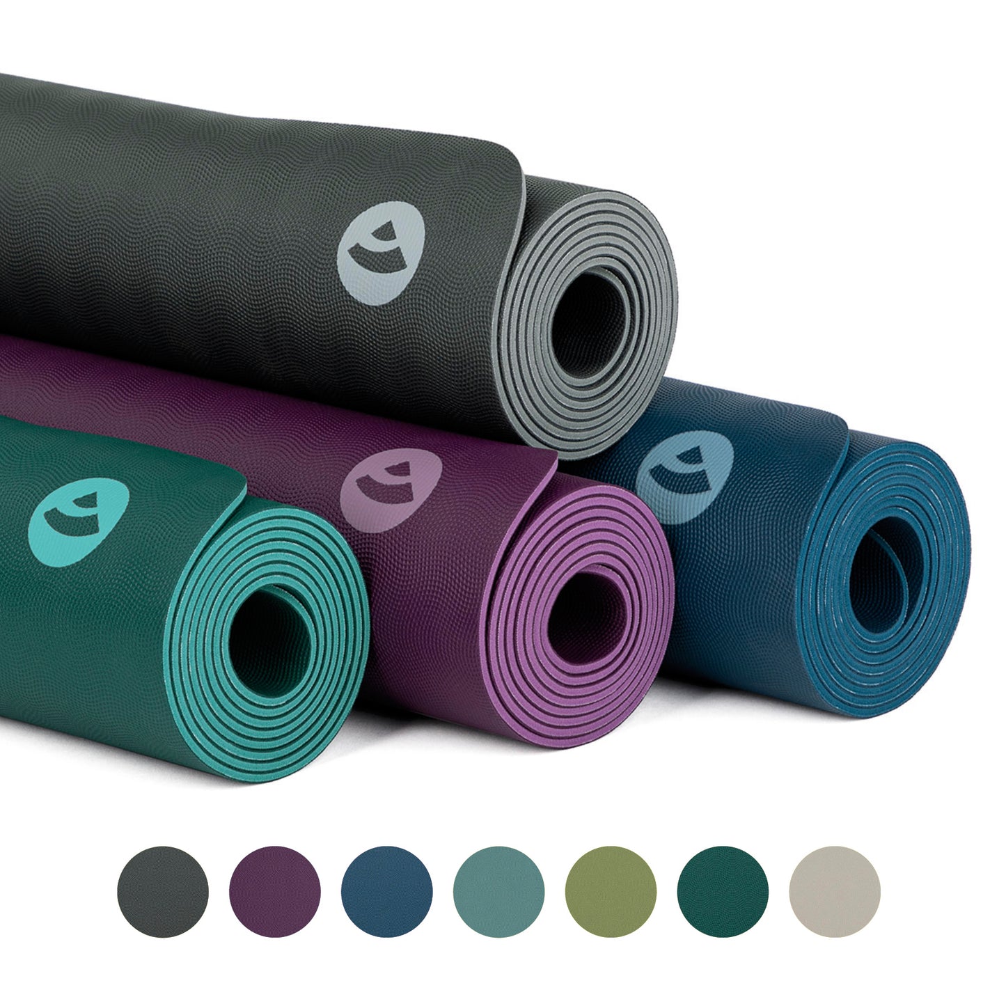 EcoPRO Natural Rubber Standard Yoga Mat - 4mm Thick