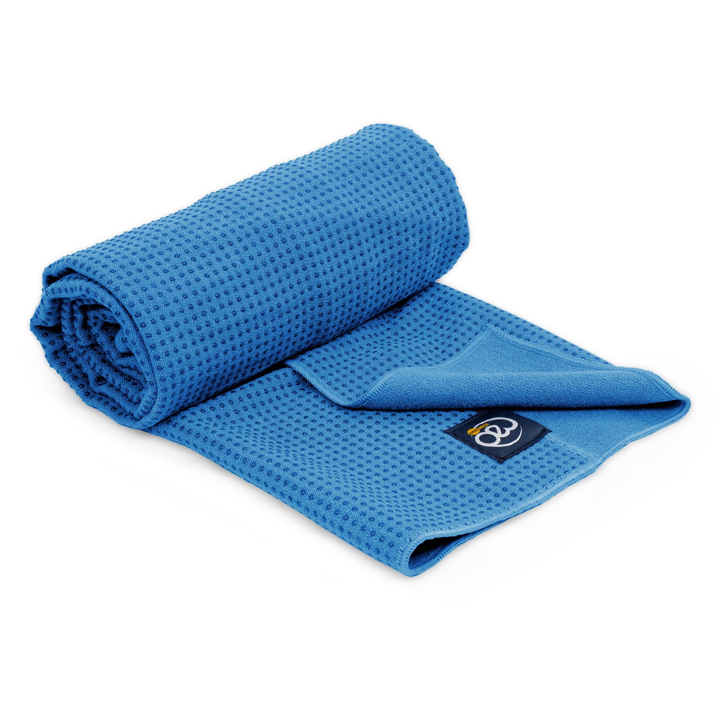 Hot Yoga GRIP TOWEL with anti-slip Silicone Dots | Plain colour