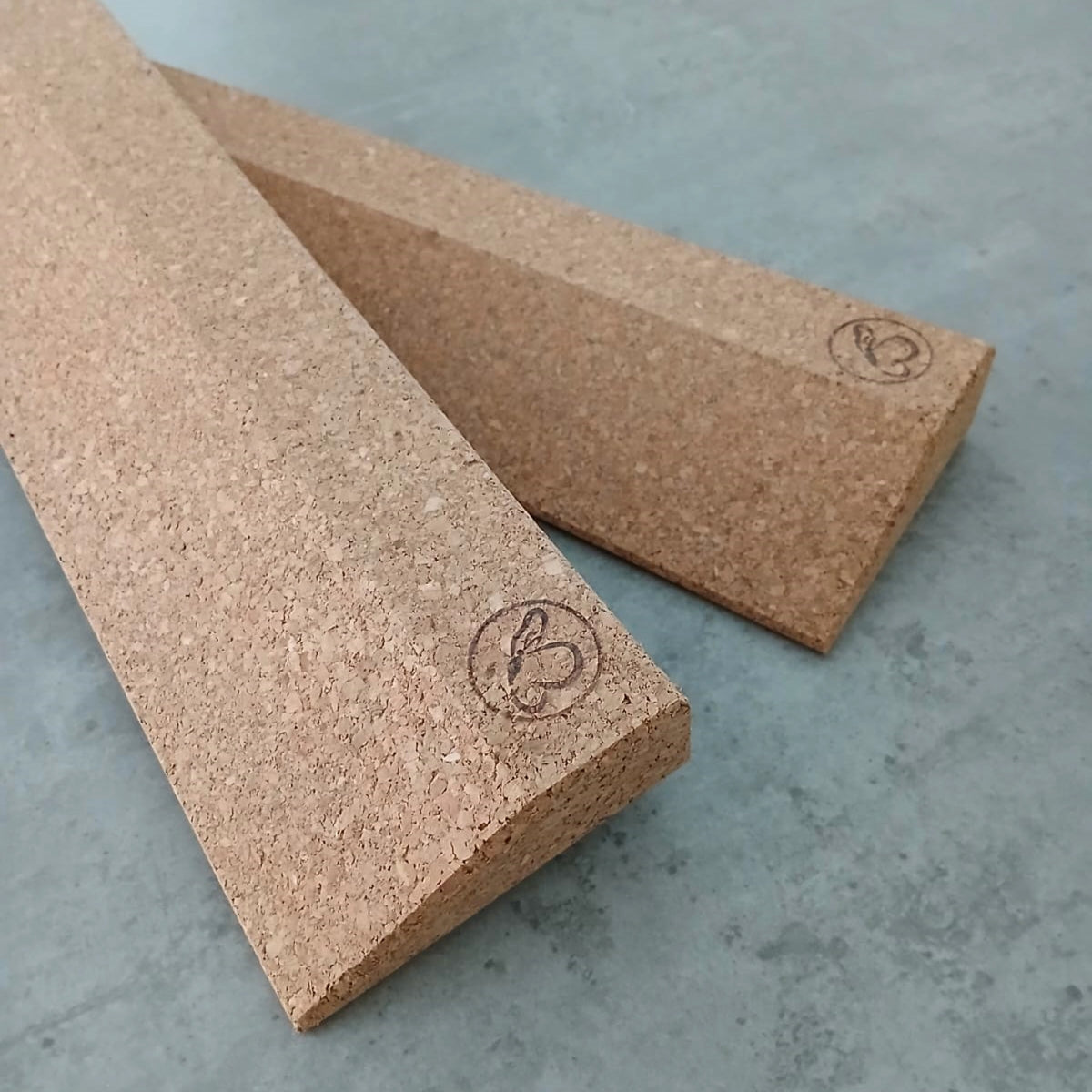 Natural Cork Yoga LONG Wedge