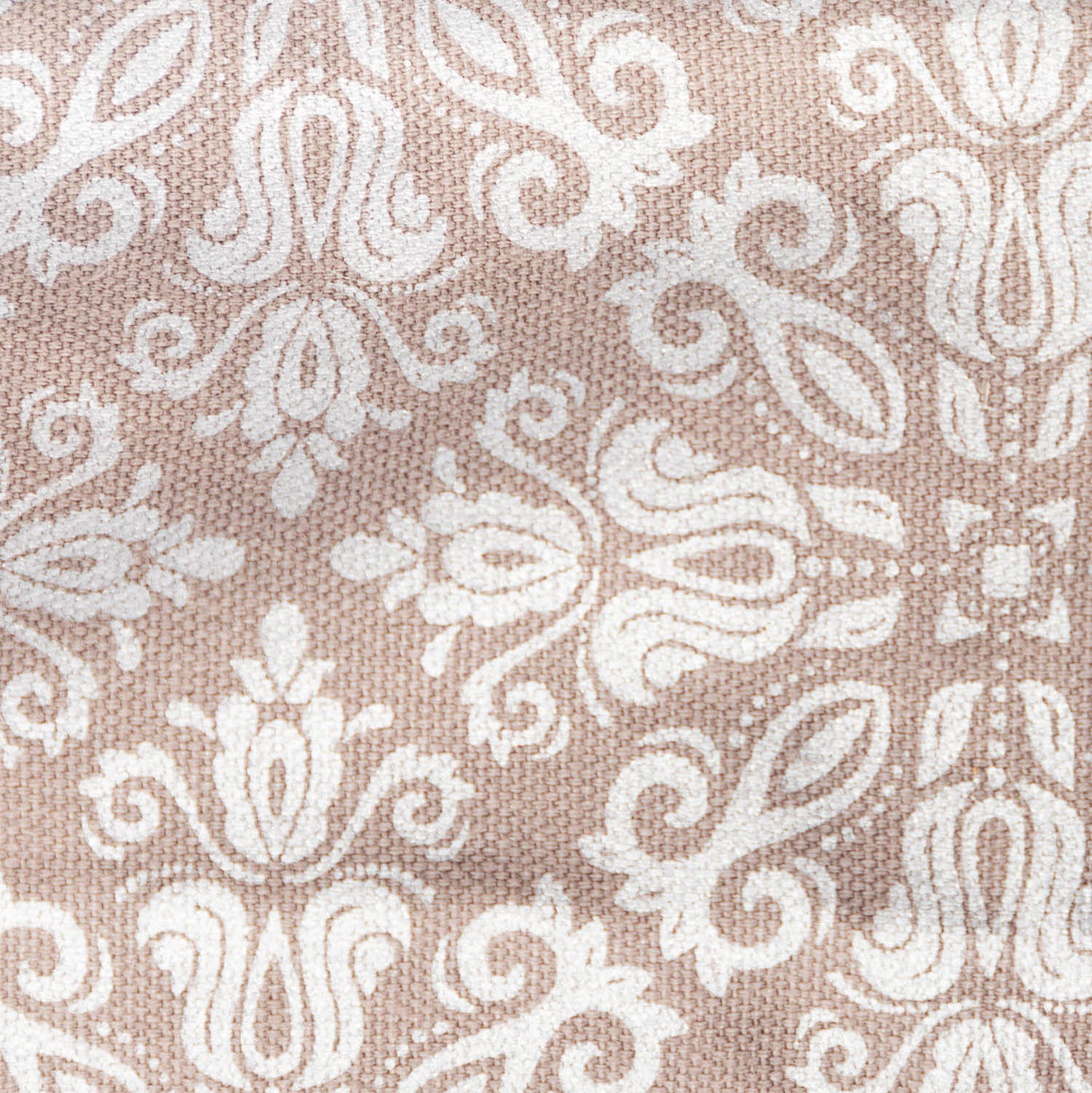 Taupe Silver Maharaja Cotton Hot Yoga Holdall Kit Bag