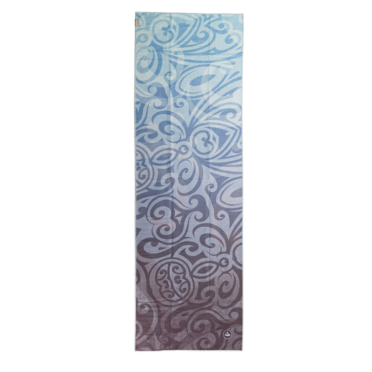 Hot Yoga Grip Towel² with anti-slip Silicone Dots | Maori Magic print design