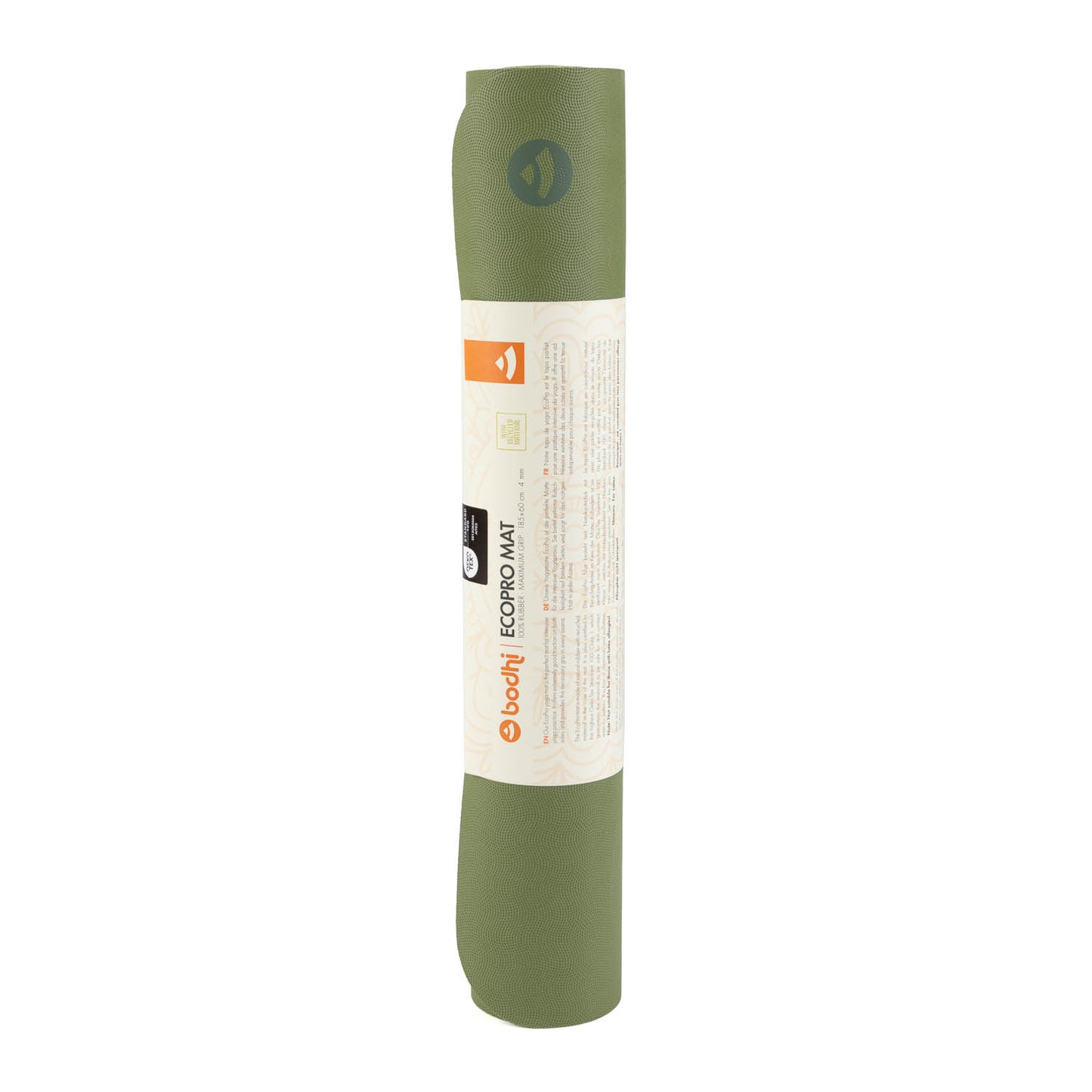 EcoPRO Natural Rubber Standard Yoga Mat - 4mm Thick