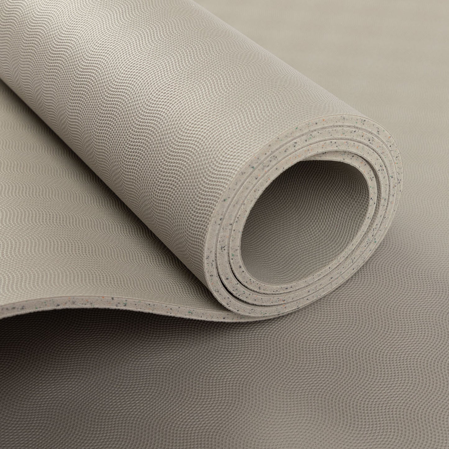 EcoPRO Natural Rubber Diamond Yoga Mat - 6mm Thick