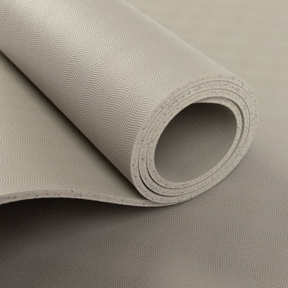 EcoPRO Natural Rubber Diamond Yoga Mat - 6mm Thick