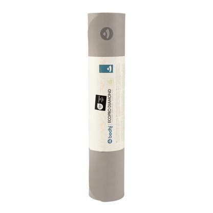 EcoPRO Natural Rubber Diamond Yoga Mat - 6mm Thick