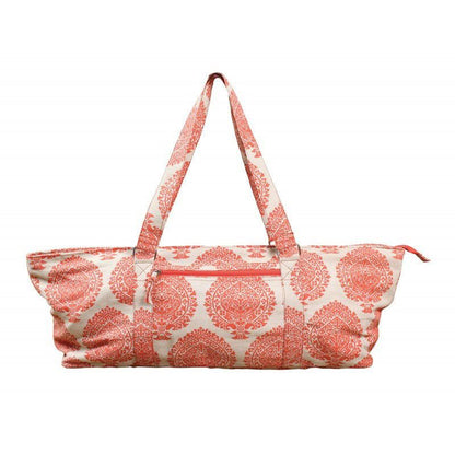 DELUXE Orange Yoga Prop Bag | Holdall Kit Bag