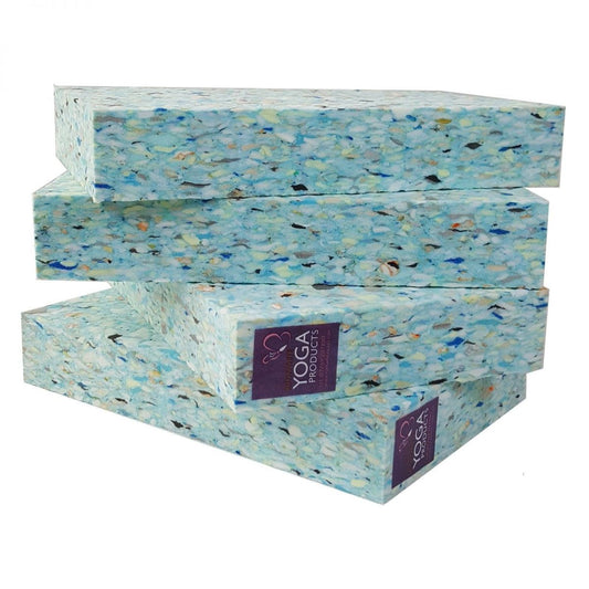 TEACHER PACK of 4 | Recycled Chip Foam FULL Height Yoga Blocks