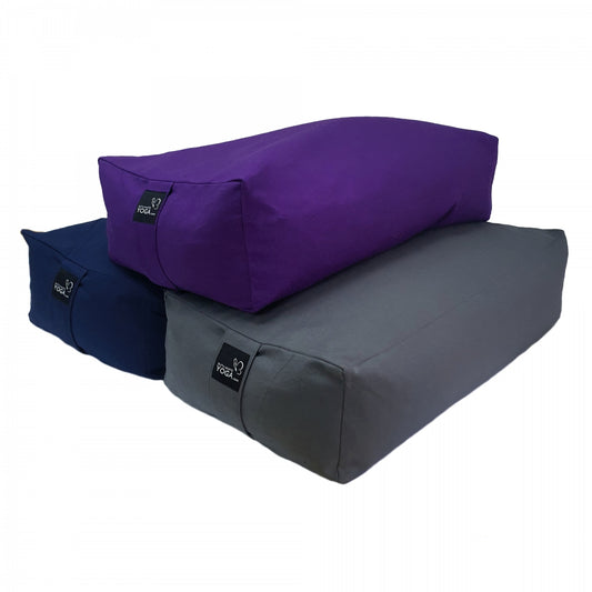 XL Rectangle Buckwheat Yoga Bolster