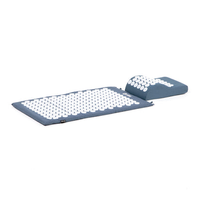 Acupressure Bed of Nails Mat and Head Cushion Pillow Set