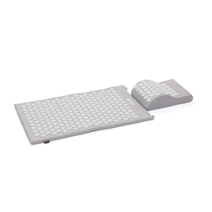 Acupressure Bed of Nails Mat and Head Cushion Pillow Set