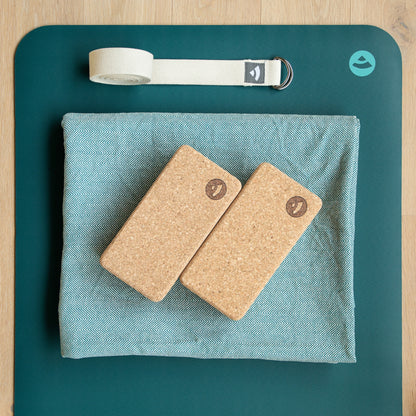 TEACHER PACK of 4 | BODHI Natural Cork Yoga Bricks