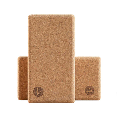 TEACHER PACK of 4 | BODHI Natural Cork Yoga Bricks