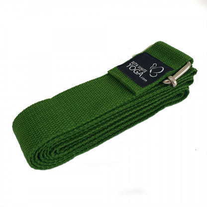 Classic Yoga Belts - Straps - 250cm - SQUARE Buckle
