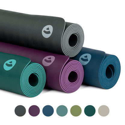 EcoPRO Natural Rubber Standard Yoga Mat - 4mm Thick