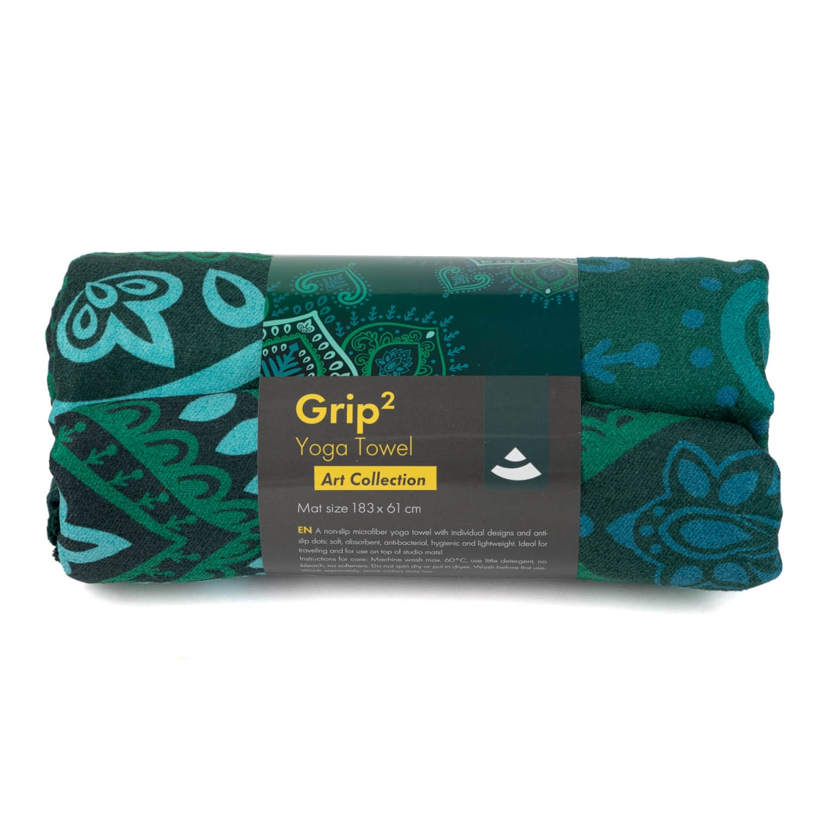 Hot Yoga GRIP TOWEL with anti-slip Silicone Dots | Plain colour