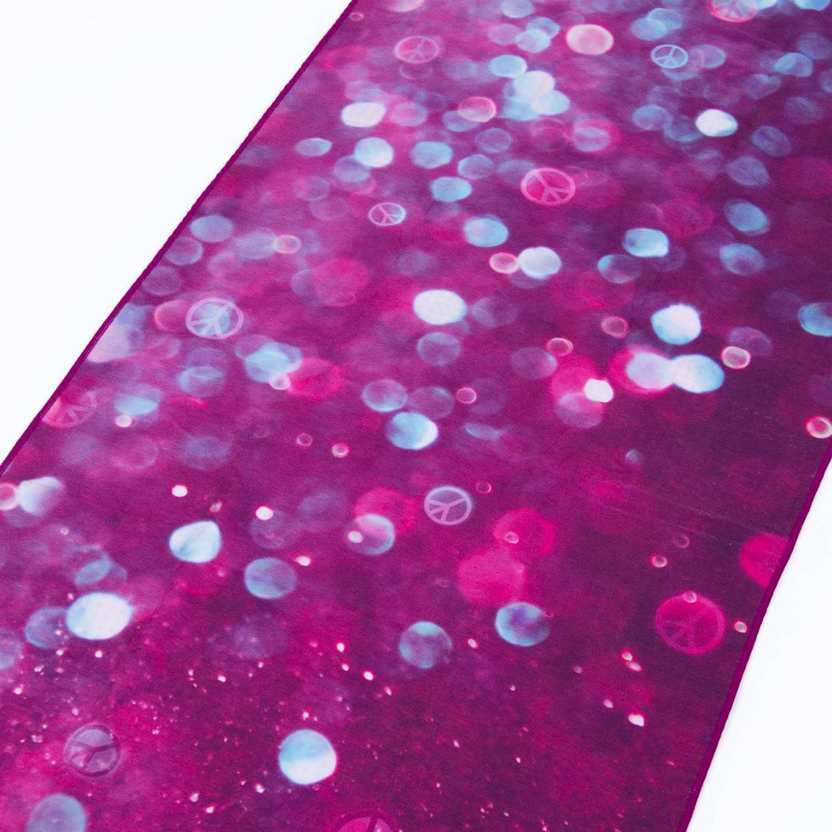 Hot Yoga Grip Towel² with anti-slip Silicone Dots | Drops of Peace print design