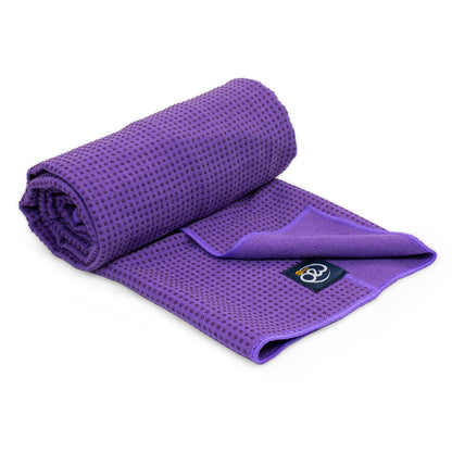 Hot Yoga GRIP TOWEL with anti-slip Silicone Dots | Plain colour