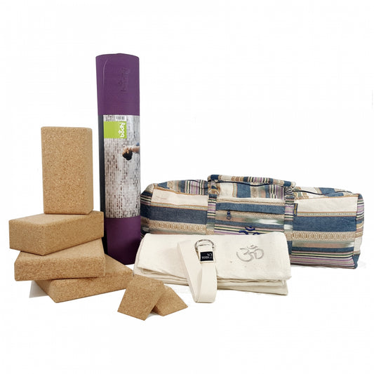 Eco Friendly Complete Yoga Kit with 183cm TPE Mat