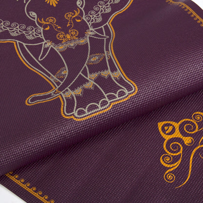 Big Elephant and Flower of Life Yoga Mats - Leela Collection