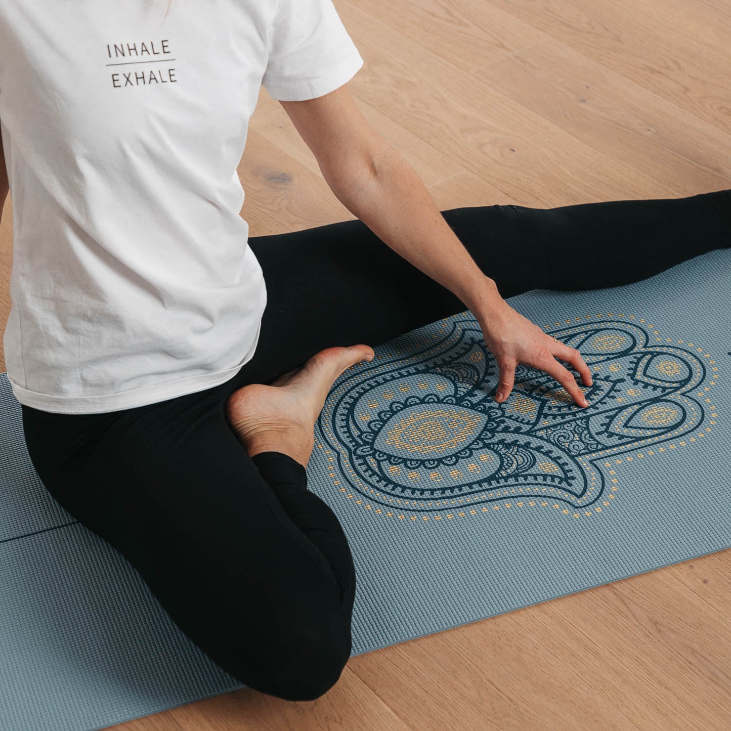 Hamsa Hand Yoga Mats - Leela Collection