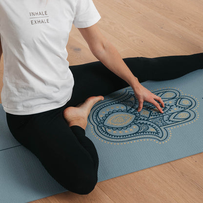 Hamsa Hand Yoga Mats - Leela Collection