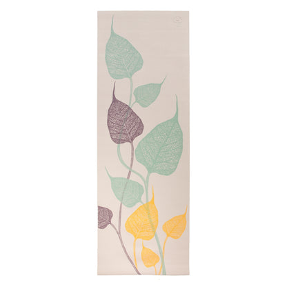 Tree Leaf and Leaves Pattern Yoga Mats - Leela Collection