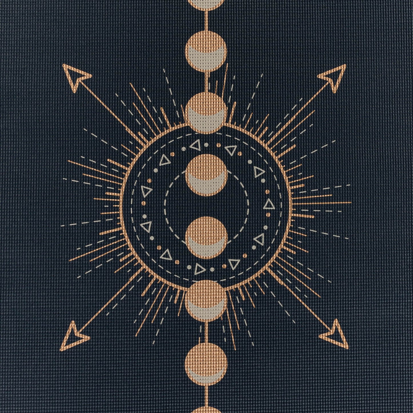 Lunalign Mehndi Mandala and Chakralign Yoga Mats - Leela Collection