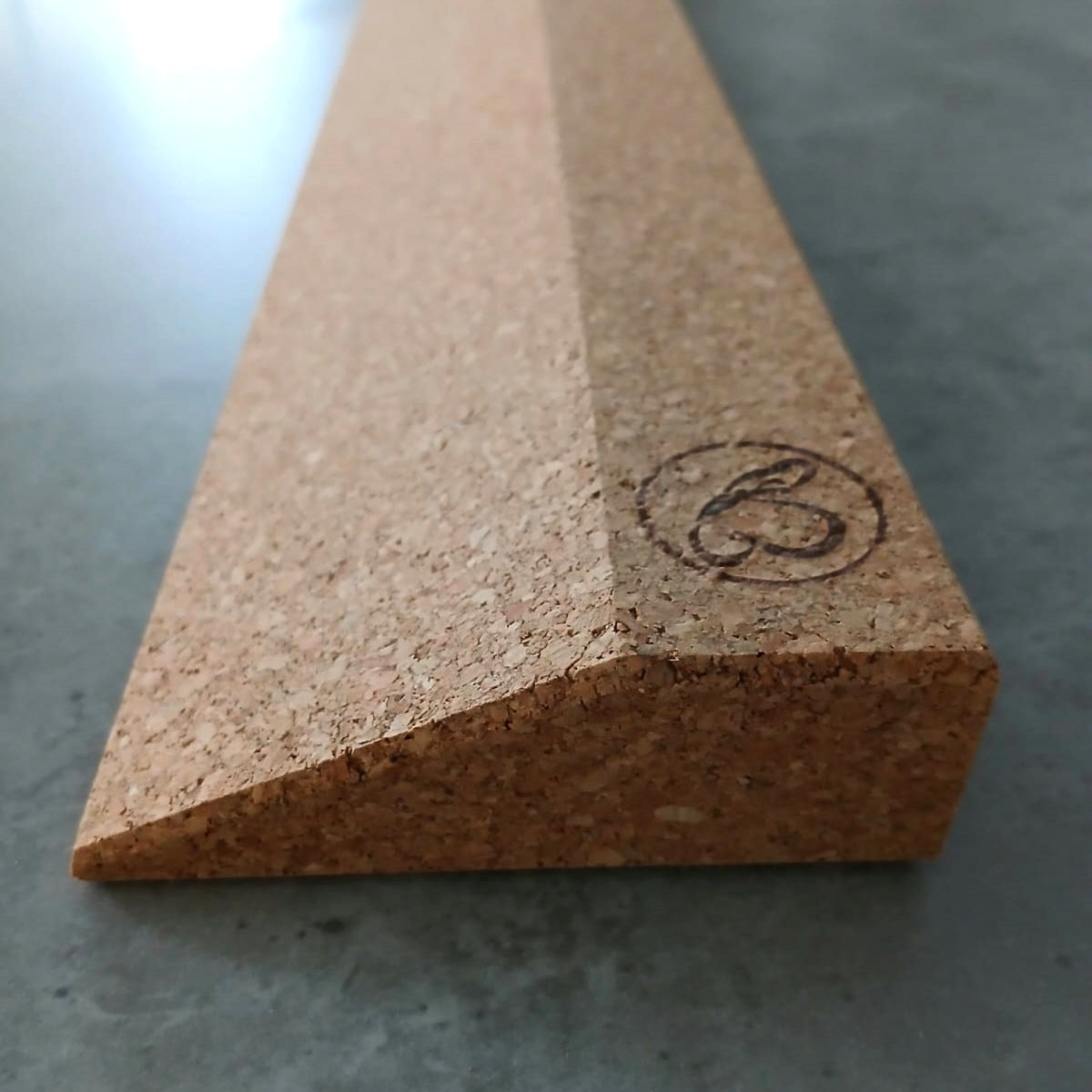 Natural Cork Yoga LONG Wedge
