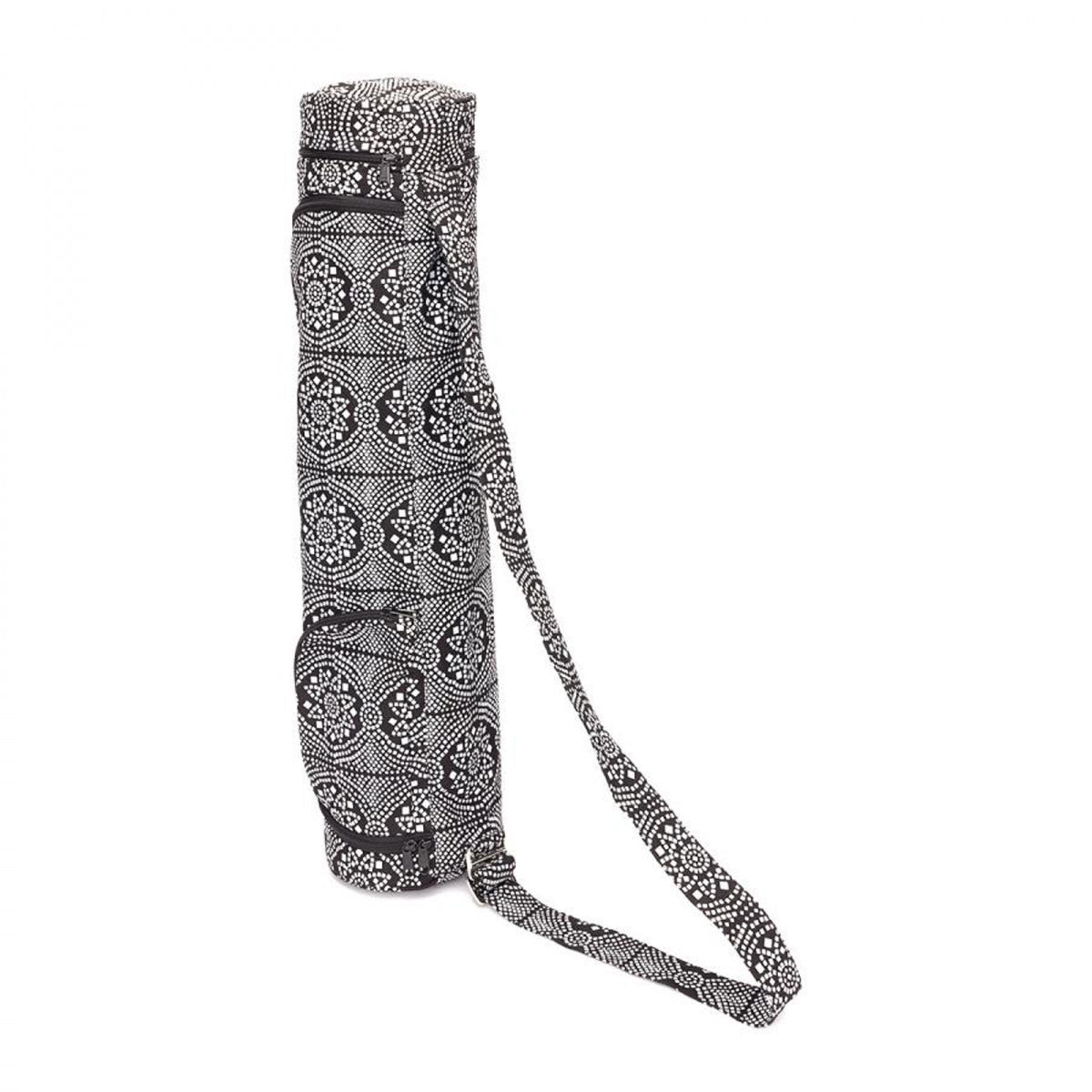 EXTRA LONG Maharaja Asana 80 Cotton Yoga Mat Bag - fits 80cm wide Yoga Mats