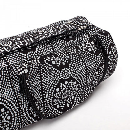 EXTRA LONG Maharaja Asana 80 Cotton Yoga Mat Bag - fits 80cm wide Yoga Mats