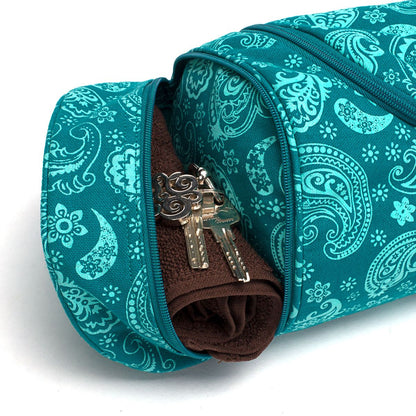 EXTRA LONG Maharaja Asana 80 Cotton Yoga Mat Bag - fits 80cm wide Yoga Mats