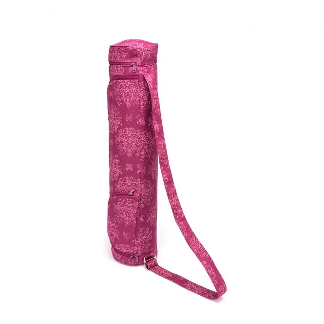 EXTRA LONG Maharaja Asana 80 Cotton Yoga Mat Bag - fits 80cm wide Yoga Mats