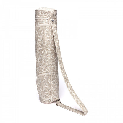Maharaja Asana 60 Cotton Yoga Mat Bag - fits 60cm wide Yoga Mats