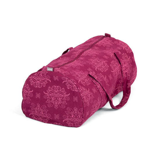 Berry Pink Maharaja Cotton Hot Yoga Holdall Kit Bag