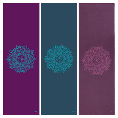 Mandala Print Pattern Yoga Mats - Leela Collection