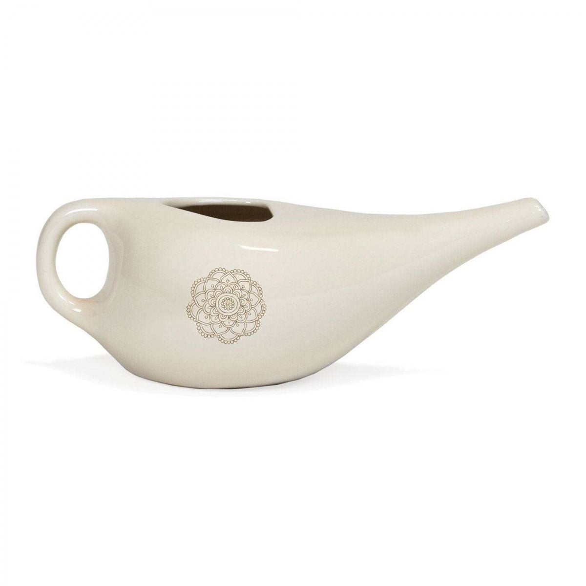 TEACHER PACK of 10 | Nasal Neti Pot with Mandala Pattern | Ceramic Neti Pot