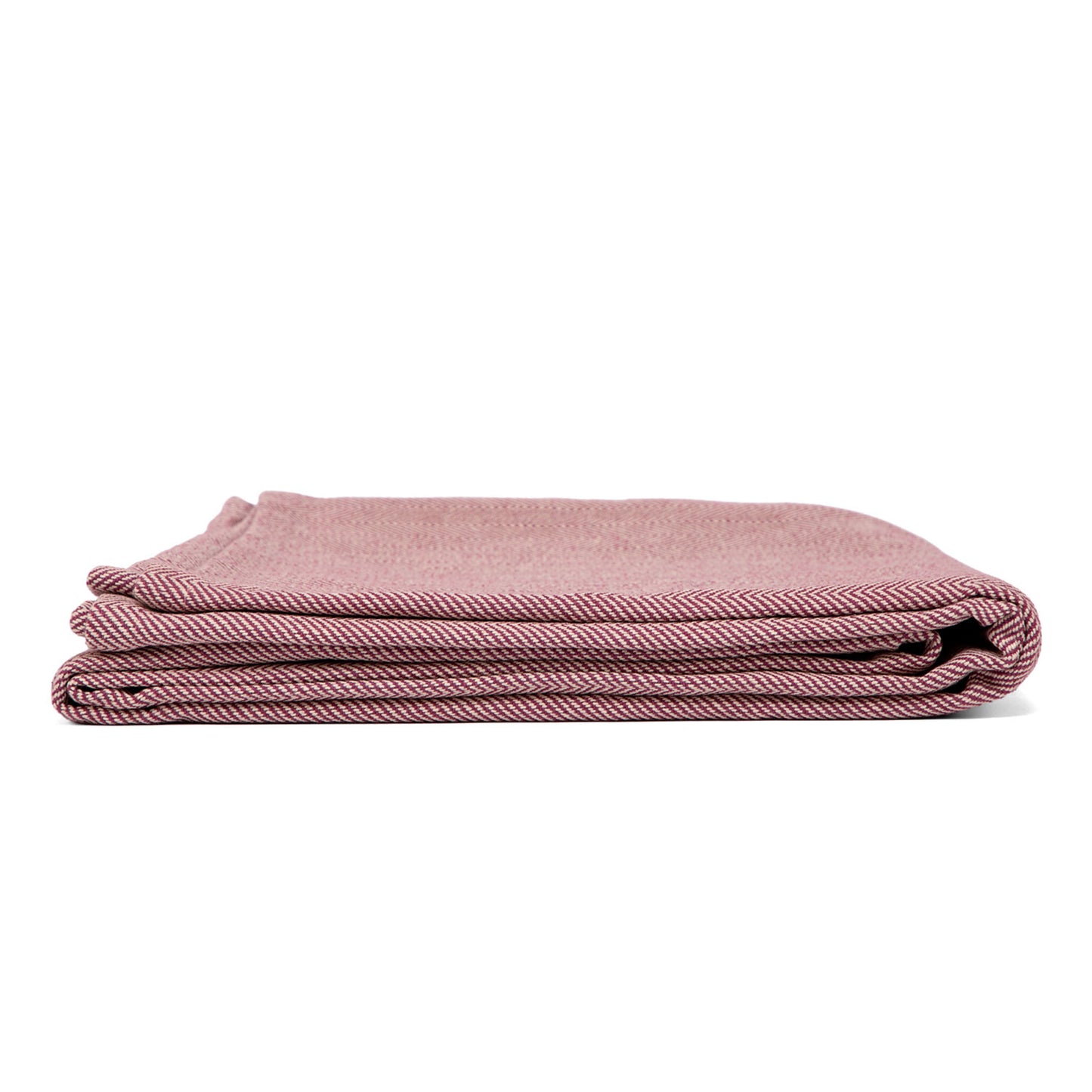 200cm EXTRA LONG Traditional NIDRA Herringbone patterned Cotton Yoga Blanket