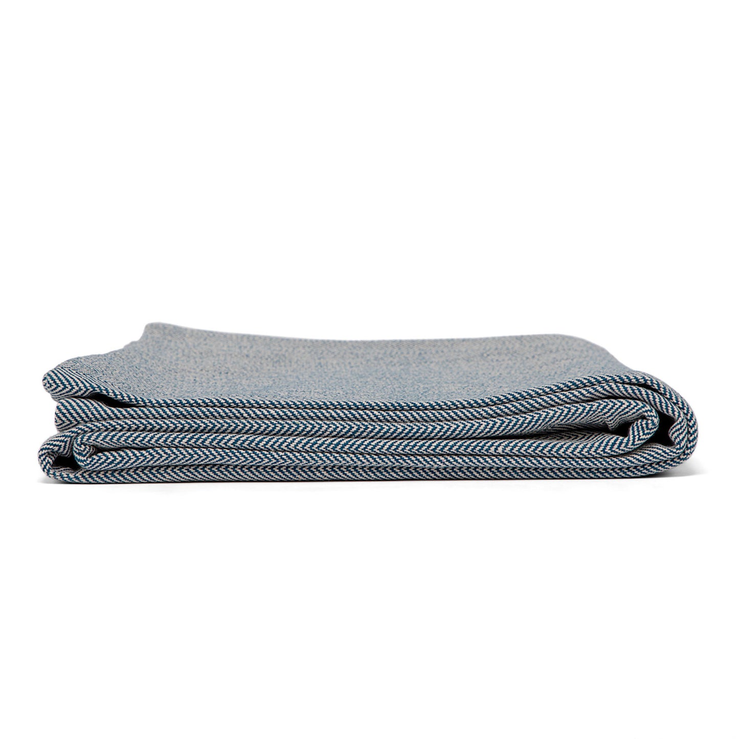 200cm EXTRA LONG Traditional NIDRA Herringbone patterned Cotton Yoga Blanket