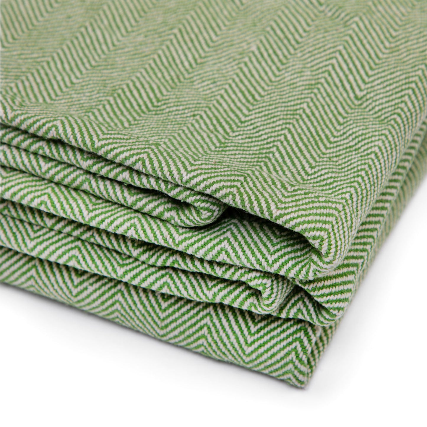200cm EXTRA LONG Traditional NIDRA Herringbone patterned Cotton Yoga Blanket